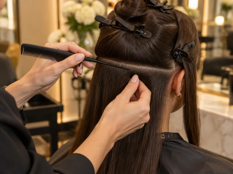 Preparamos su cabello